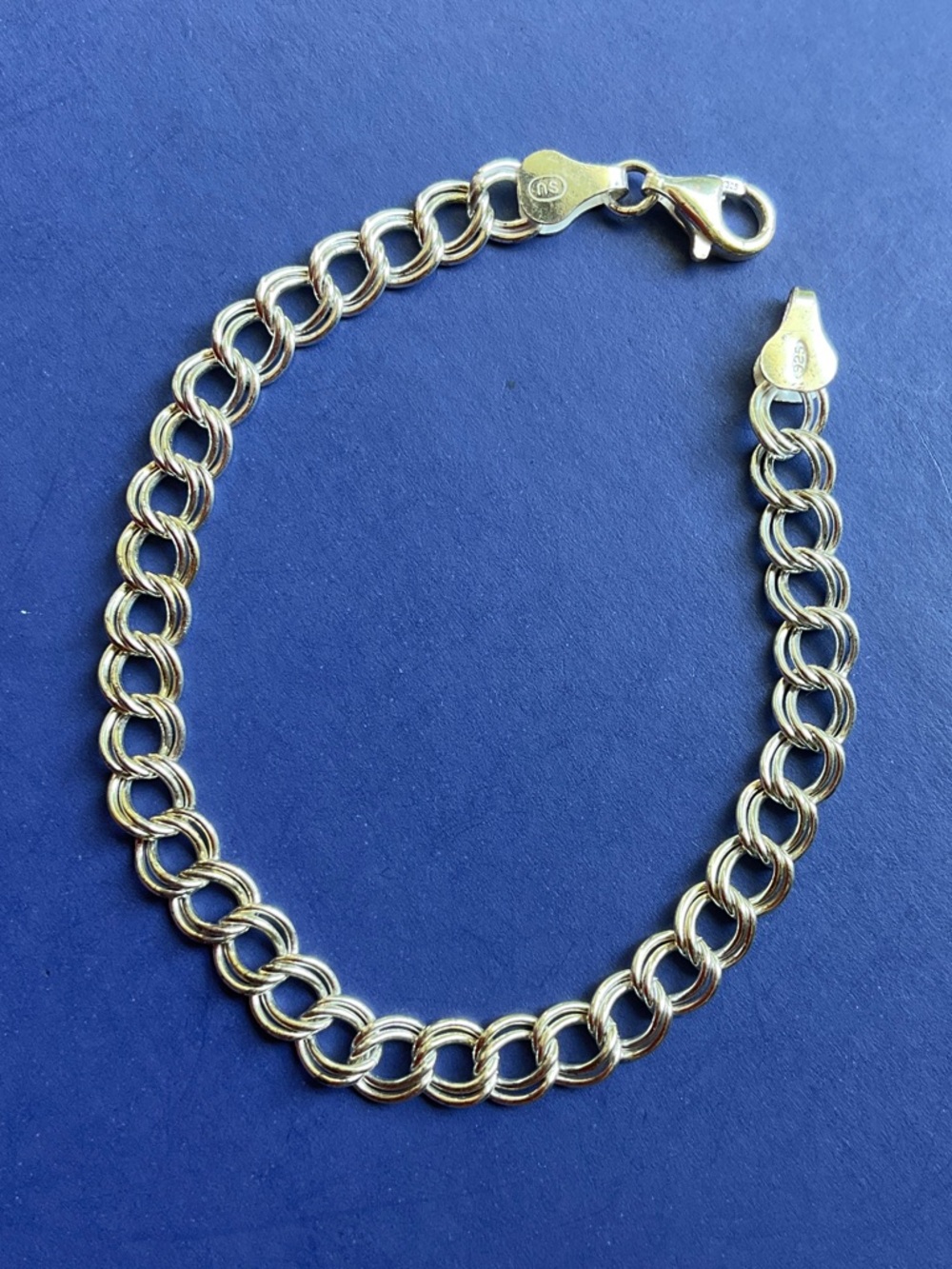 Sterling chain bracelet